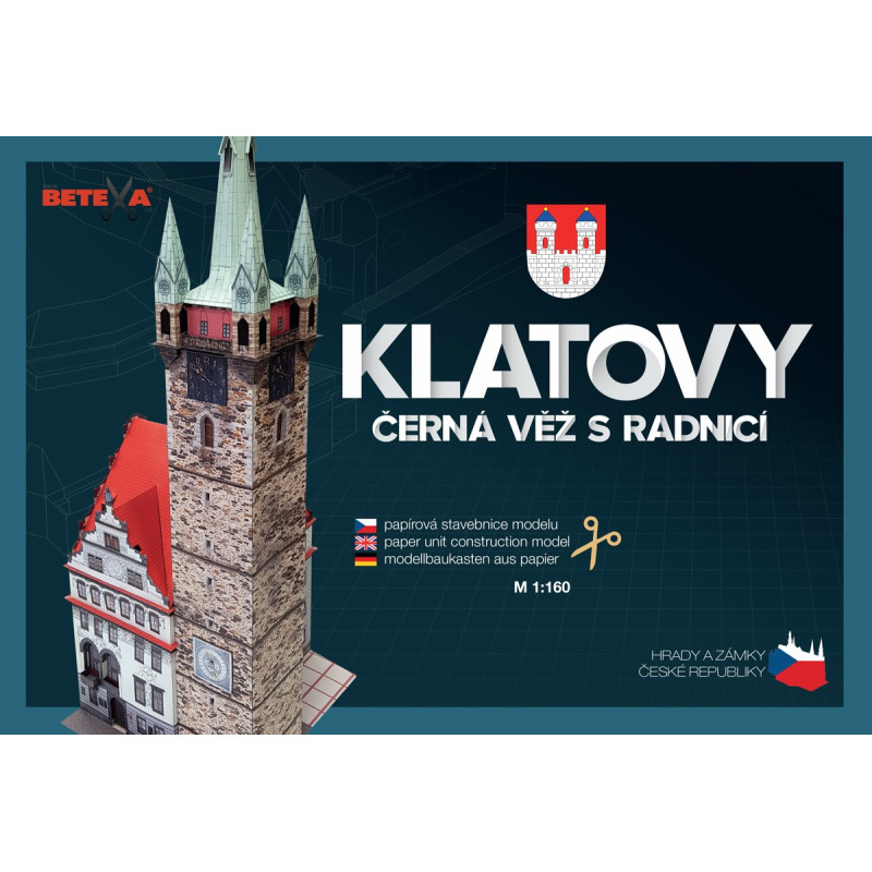 Klatovy – The Black Tower ant The Town Hall (Czecy Republic)