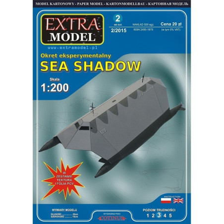 "Sea Shadow" - the American experimental ship