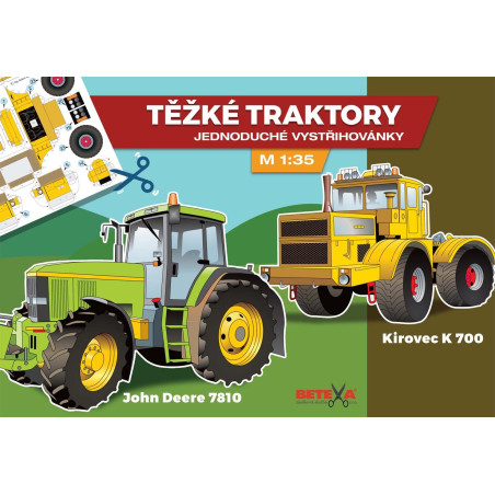 Heavy agricultural machinery - the tractors
