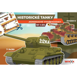 T-34/85 „Žižka“ ir „Panzer IV“ – istoriniai tankai