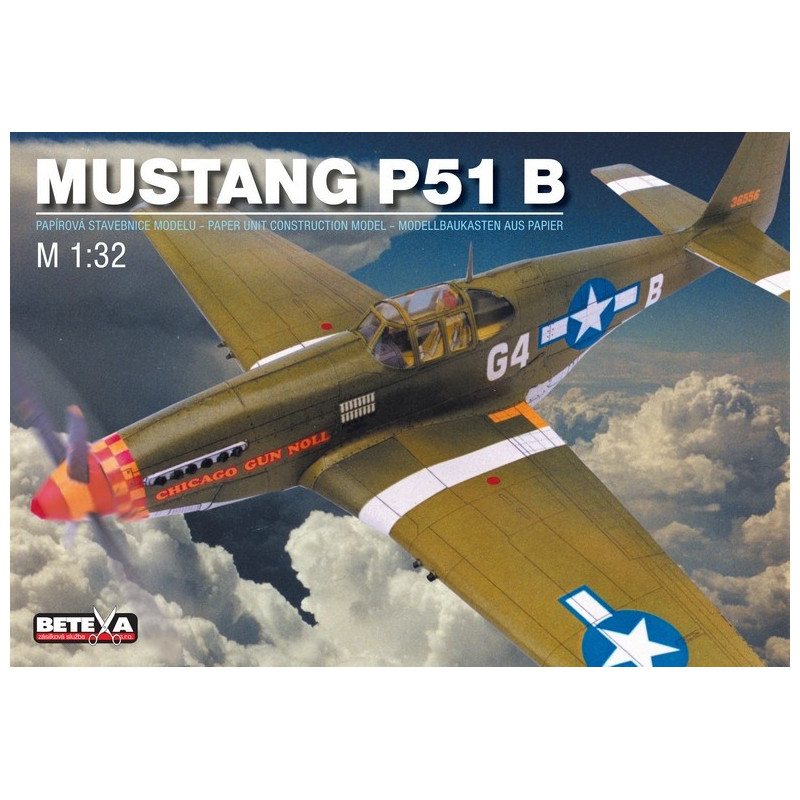 North American P-51B „Mustang“ - naikintuvas