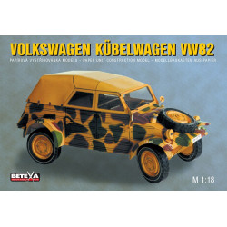 Volkswagen „Kubelwagen“ VW82 – šarvuotas automobilis