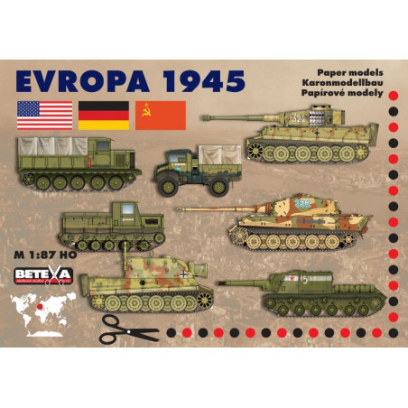 Европа 1945 – военная техника