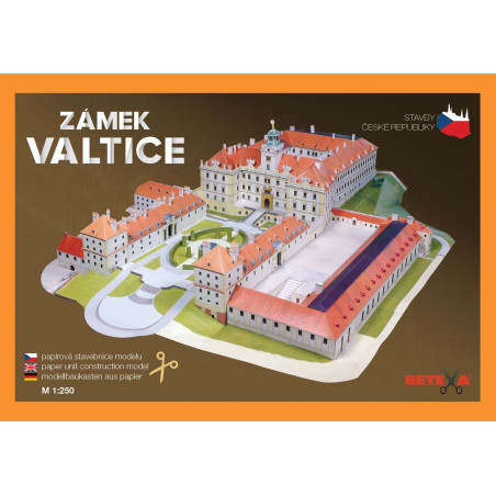 The Valtice castle (Czech Republic)