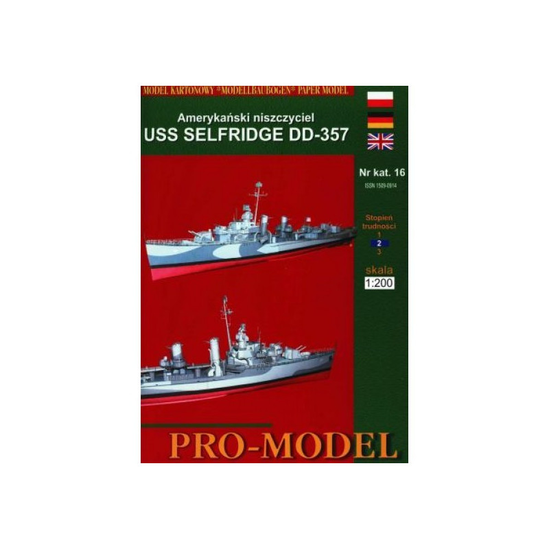 USS „Selfridge“ DD-357 – the American destroyer
