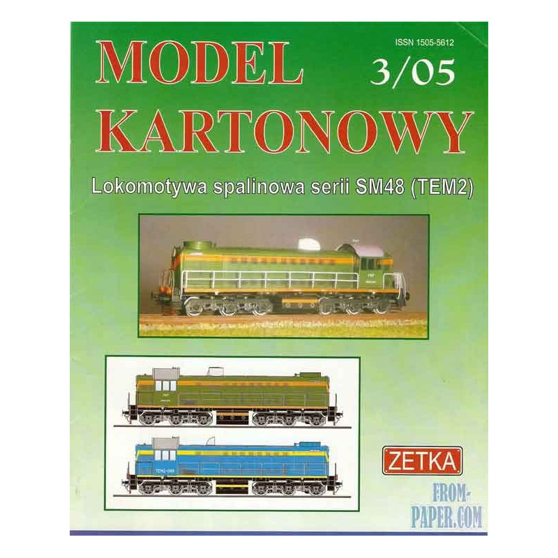 SM 48 (TEM 2) – the Soviet/ Polish/ Russian/ Lituanian diesel locomotive