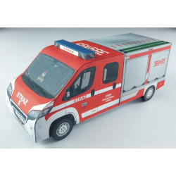 “Peugeot” - the French/ Polish fire truck