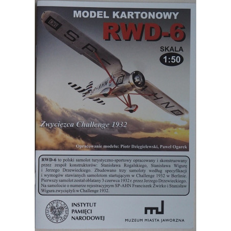 „RWD-6“ – the Polish tourist-sport airplane