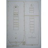 „De Zeven Provincien“ - the Dutch line-ship - the laser-cutt frame details