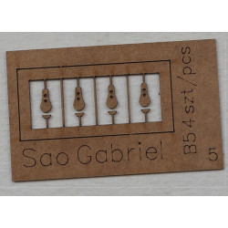 „Sao Gabriel“ – the carac by Vasco da Gama – a set of blocks