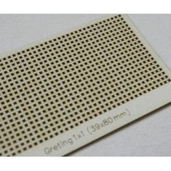 Gratings 0,8 x 0,8 mm – laser-cut parts