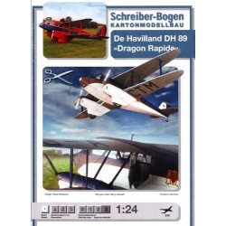 De Havilland DH-89 „Dragon Rapide“ – the British passenger airplane