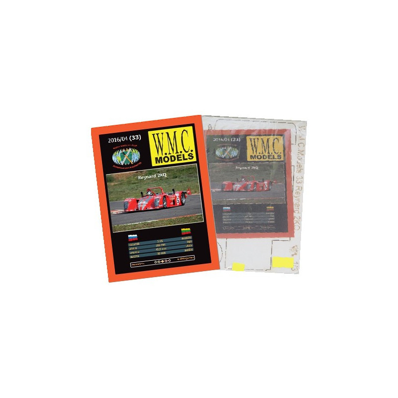 „Reynard“ 2KQ – the British racing car - a kit