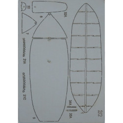 Kurėnas – the Eastern Baltic sea fishing vessel - a kit