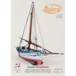 Leudo Vinacciere – the Ligurian Coastal Cargo Ship - a kit