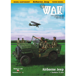 Airborne „Jeep“ + 75 mm haubica – visureigis su haubica – rinkinys