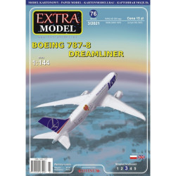 Boeing 787-8 „Dreamliner“ – The American/ Polish passenger liner - a kit