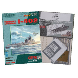 I - 402 – the Japanese submarine - aircraft carrier - a kit