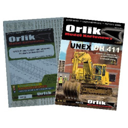 „UNEX“ DH 411 – ekskavatorius – rinkinys