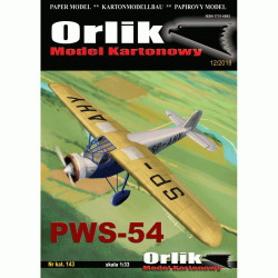 PWS-54 – the Polish passenger airplane - a kit