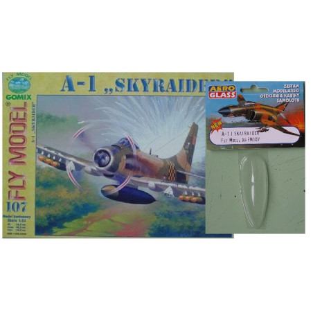 Douglas A-1 „Skyraider“ – the American ground attack aircraft - bomber - a kit