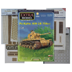 Pz. Kpfw. KV-1B 756(r) – the Soviet/ German heavy tank - a kit No.2.