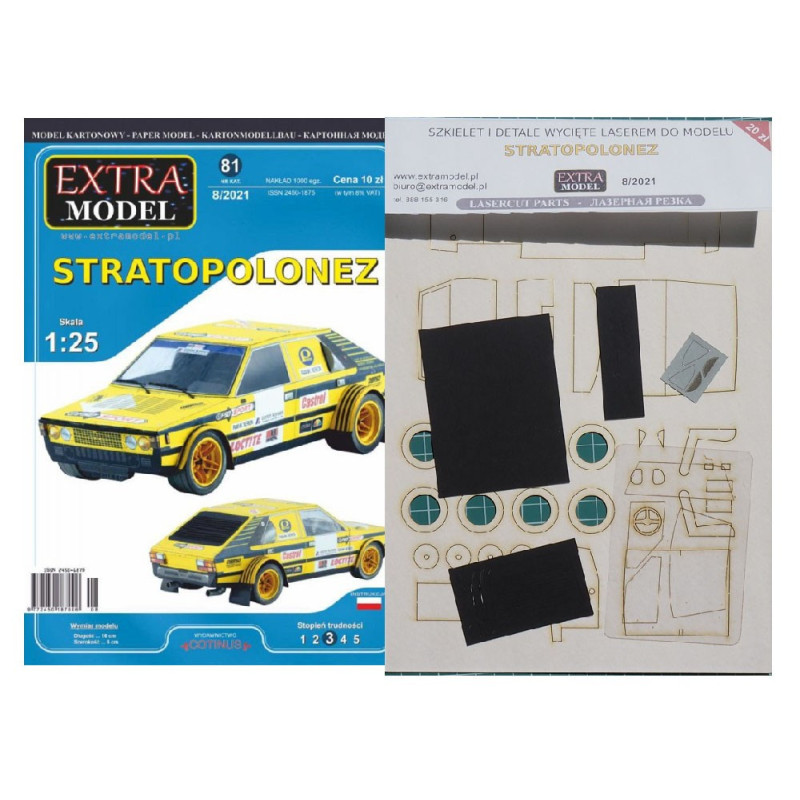 „StratoPolonez“ – reidinis automobilis - rinkinys