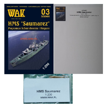 HMS „Saumarez“ (G 12) – eskadrinis minininkas - rinkinys