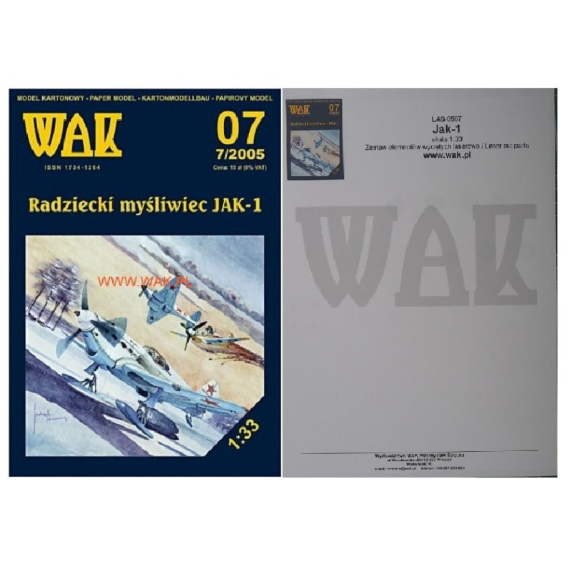 Yakovlev „Yak – 1“ – the Soviet fighter - a kit