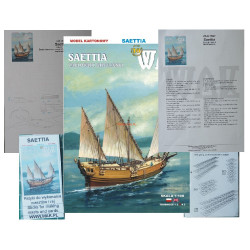 Saettia – the Meditterranean sea sailship - a kit