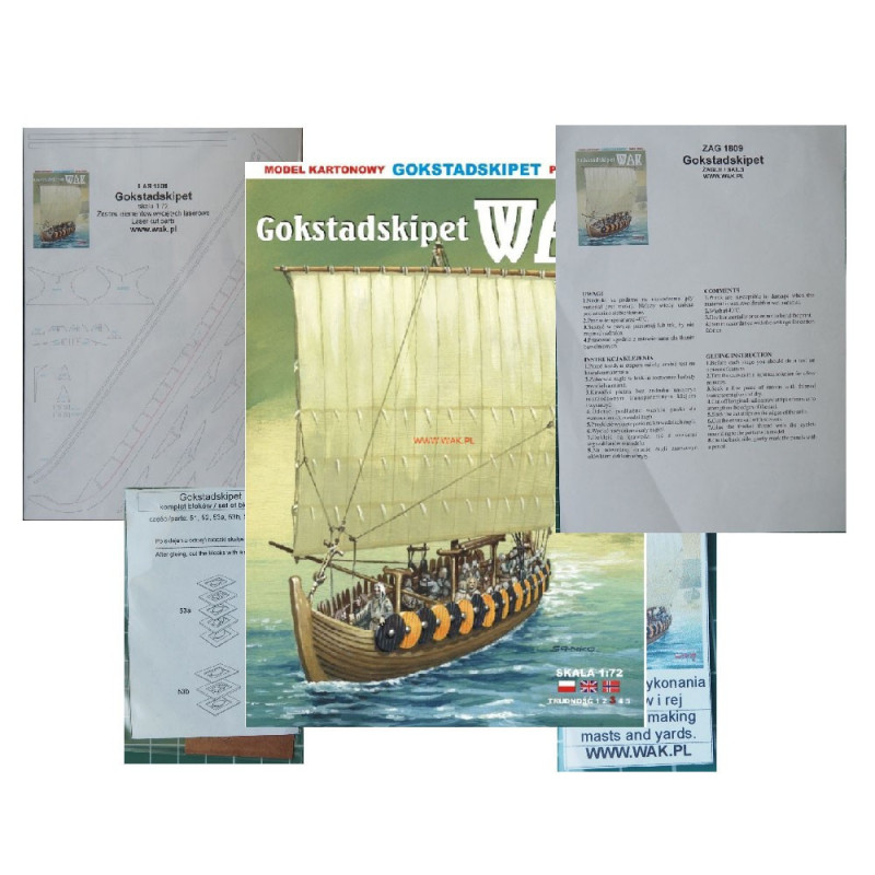 Gokstadskipet – the Viking ship - a kit