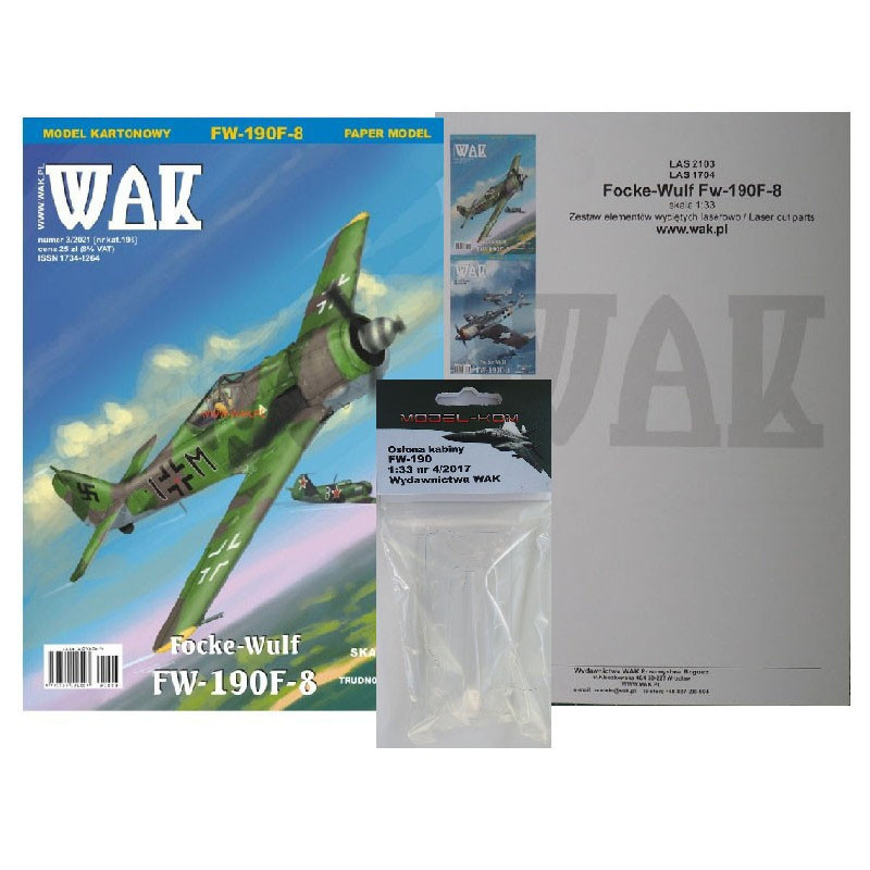 Focke – Wulf FW – 190F - 8 - naikintuvas - rinkinys