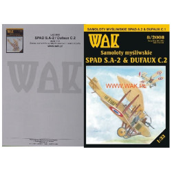 „SPAD S. A-2“ and „Dufaux C.2“ – the French fighters - a kit