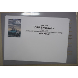 ORP „Blyskawica“ – the Polish destroyer - a kit