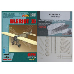 Bleriot - XI - the French record flight airplane - a kit