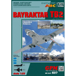 „Bayraktar“ TB2 – kovinis dronas rinkinys Nr.1.