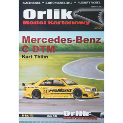 Mercedes-Benz C DTM (Kurt Thiim) – lenktyninis automobilis - rinkinys