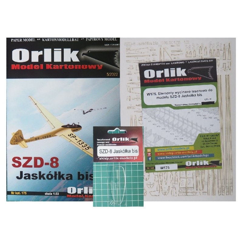 SZD-8 „Jaskolka bis“ – the Polish glider - a kit