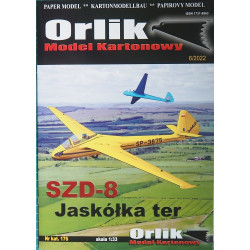 SZD-8 „Jaskolka ter“ – the Polish glider - a kit