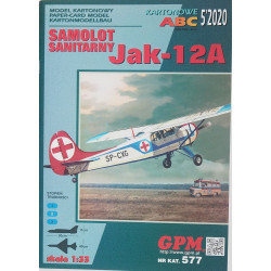 Jakovlev Jak-12A – sanitarinis lėktuvas – rinkinys