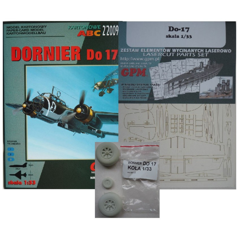 Dornier Do-17 – the German reconnaissance aircraft - bomber - a kit