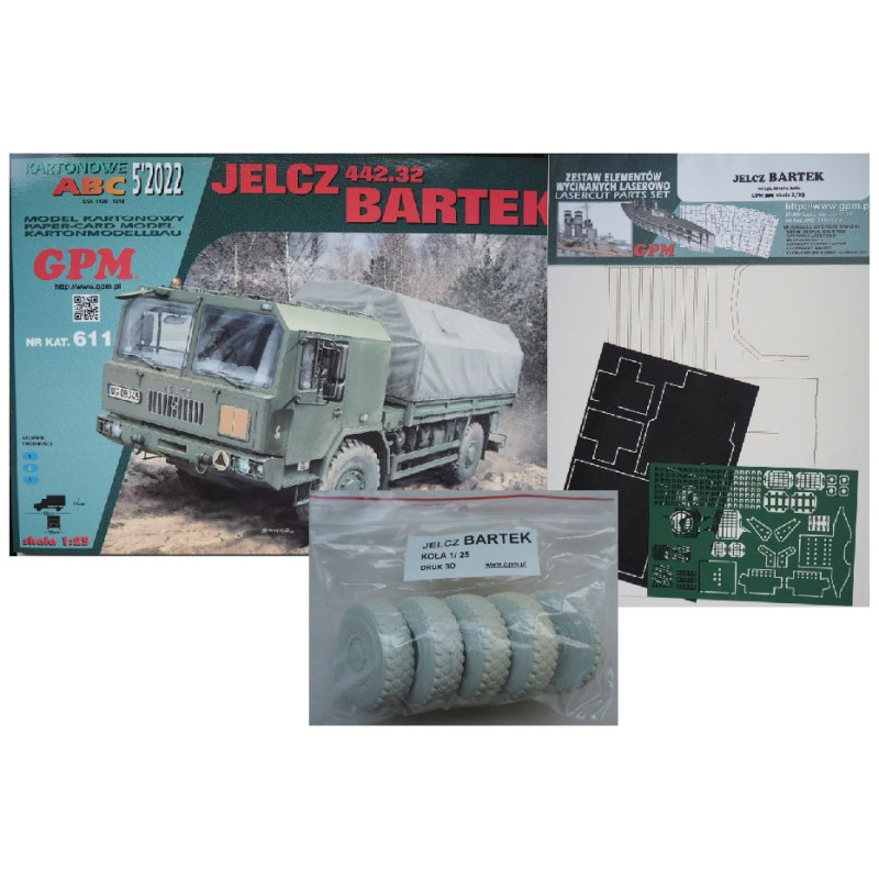 JELCZ 442.32 „Bartek“ – the Polish army truck - a kit