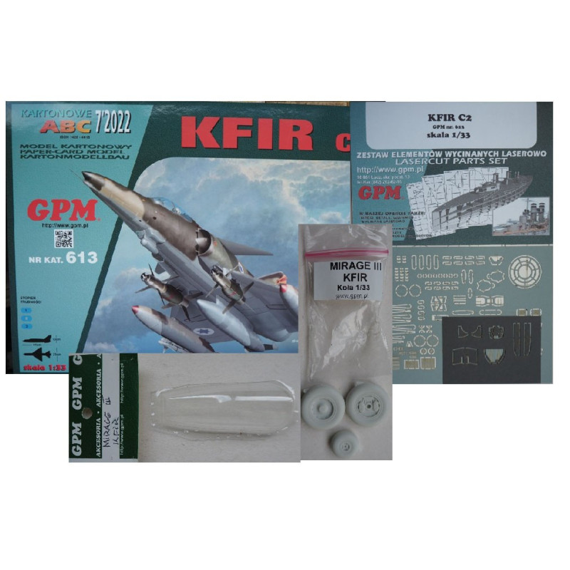 „Kfir“ C2 – naikintuvas – rinkinys